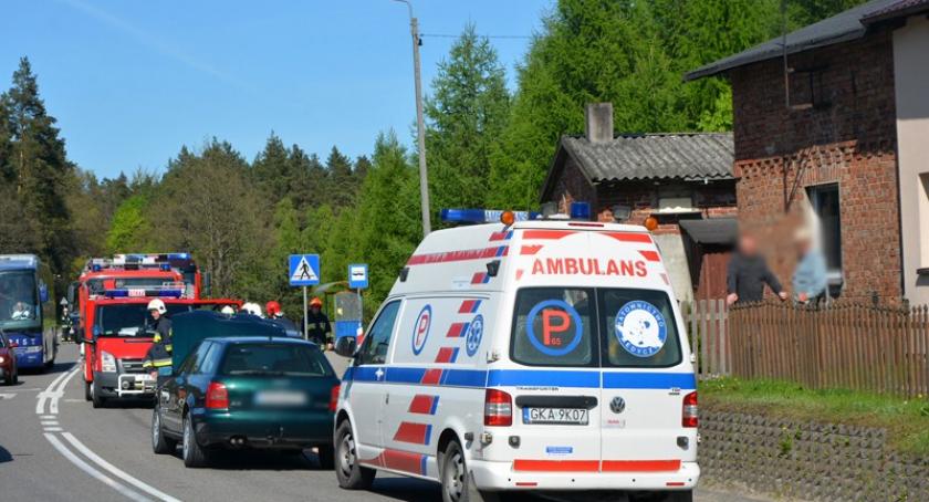 Babi Dół. Zderzenie trzech pojazdów na K20