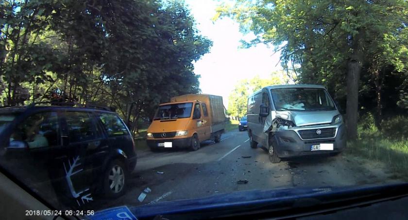 Kolizja w Grzybnie