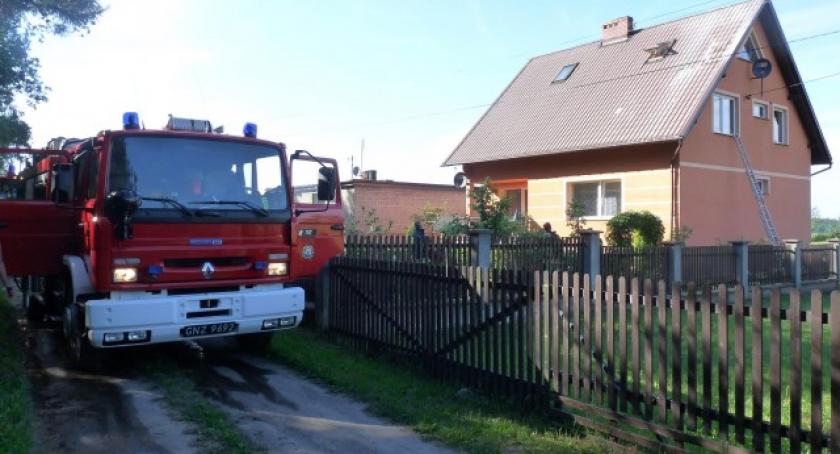 Pracowity dzień strażaków. Pożary w Kiełpinie i Klukowej Hucie