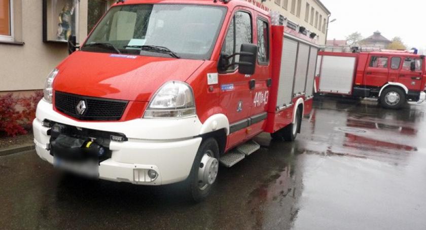 Borkowo-Sitno. Pożar domku letniskowego