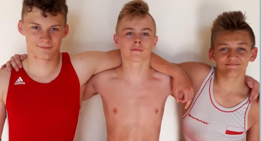 Natan, Andrzej i Oliver w reprezentacji Polski na Mistrzostwach Europy w zapasach