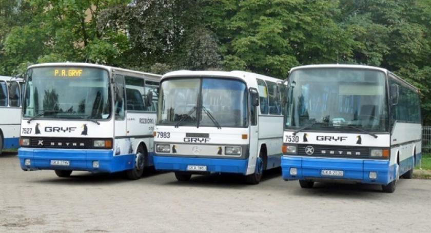 W związku z pracami na DW211 Gryf zawiesza dwa połączenia