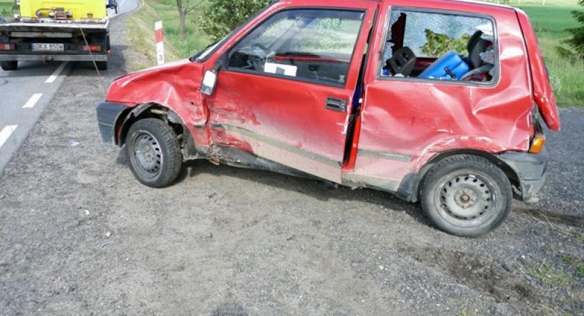 Borcz. Zderzenie na krajowej 20-tce