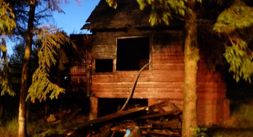 Borkowo. Dwa pożary domków letniskowych
