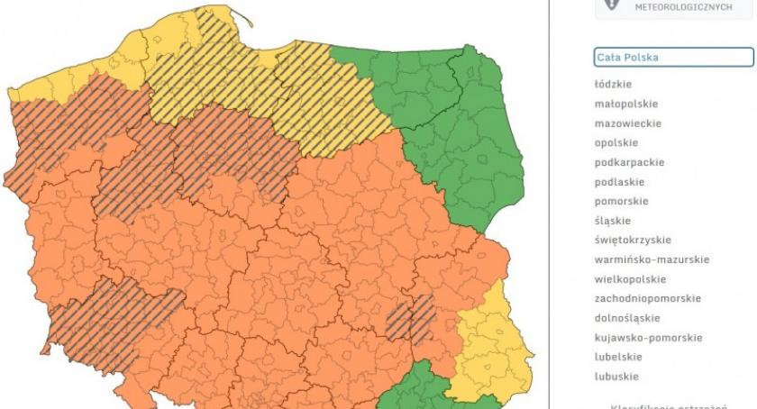 Nad Kaszubami znów mogą przejść burze - wydano ostrzeżenia