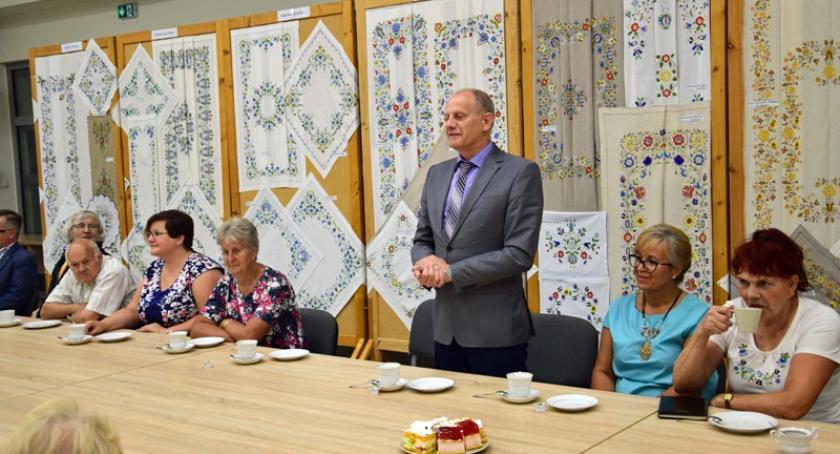 Wystawa haftu zawitała do Żukowa