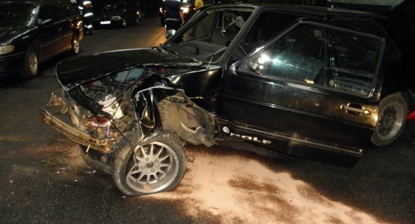 Somonino. Golf zderzył się z oplem i audi