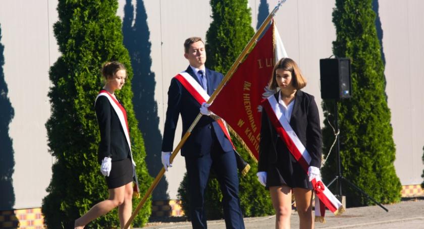 Tak rok szkolny powitali licealiści z Klasztornej