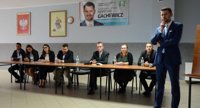 Krystian Gachewicz kandydatem na burmistrza Żukowa z KWW 
