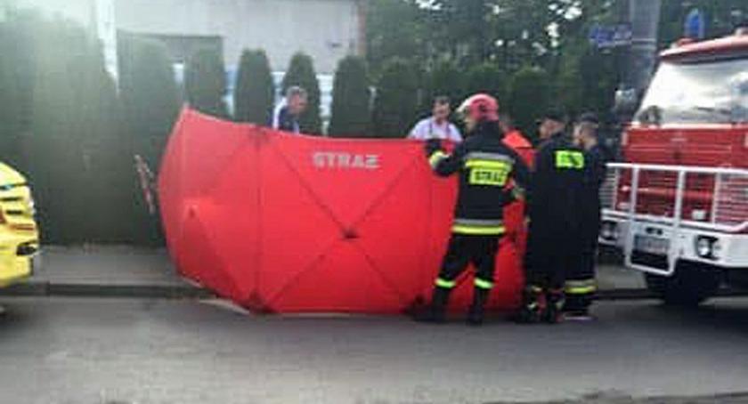 Kartuzy. Strażak zasłabł podczas wyjazdu do akcji