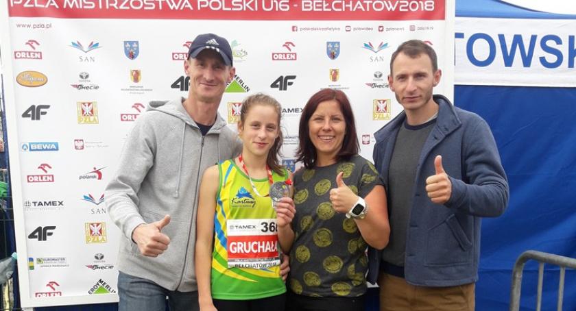 Julia Gruchała wywalczyła pierwszy medal Mistrzostw Polski Młodzików
