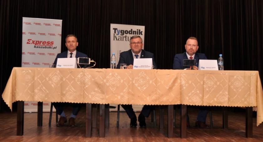 Debata z kandydatmi na burmistrza Kartuz. Zobacz relację!