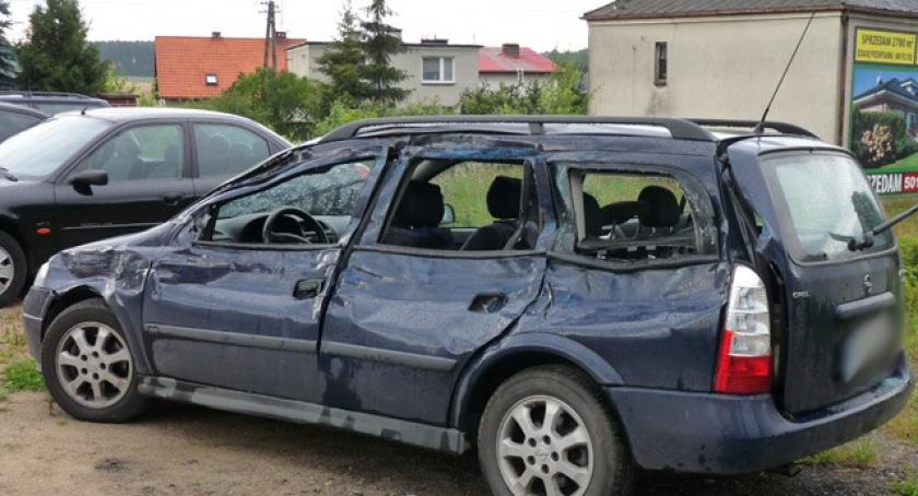 Borkowo. MAN uderzył w dwa samochody