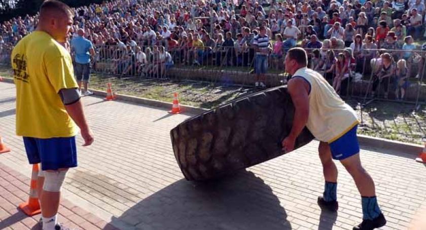 Tłumy dopingowały strongmanów na Złotej Górze