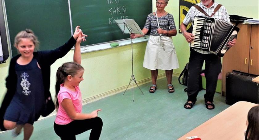 Muzycy z fińskiego Lahti w borkowskiej szkole