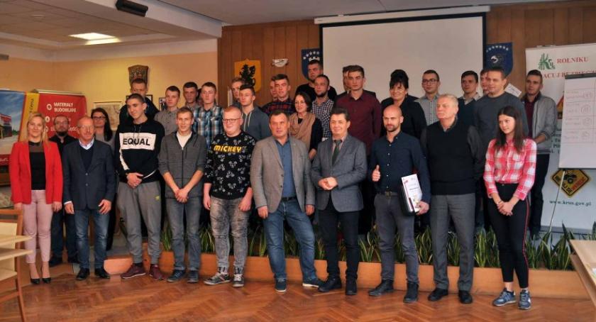 Michał Jank zwycięzcą powiatowego etapu Olimpiady Młodych Producentów Rolnych