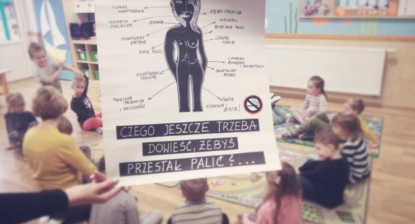 Dzieci i młodzież dyskutowali o szkodliwości palenia w ramach akcji 