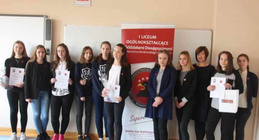 Młodzież sprawdzała wiedzę o autorze kaszubskiego hymnu -  Hieronimie Derdowskim