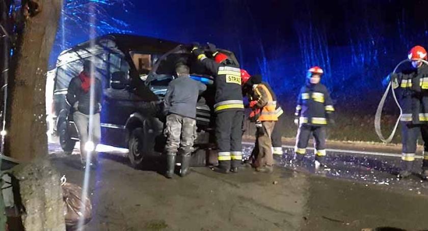 Ręboszewo. Zderzenie trzech aut