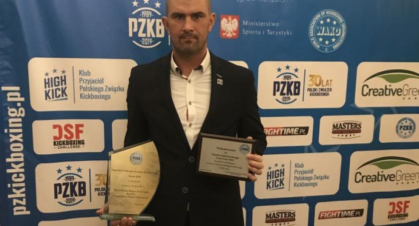 Patryk Zaborowski wyróżniony na Balu Mistrzów Kickboxingu