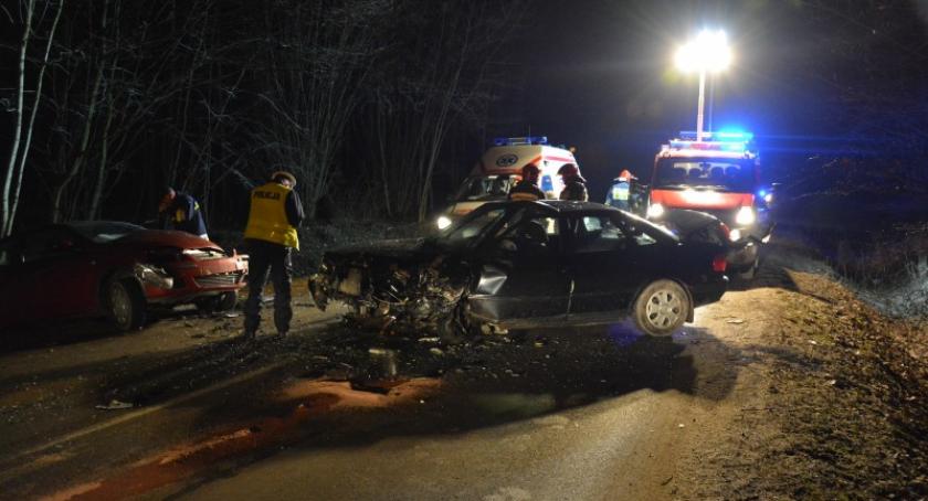 Wypadek w Lesznie - pięć osób rannych