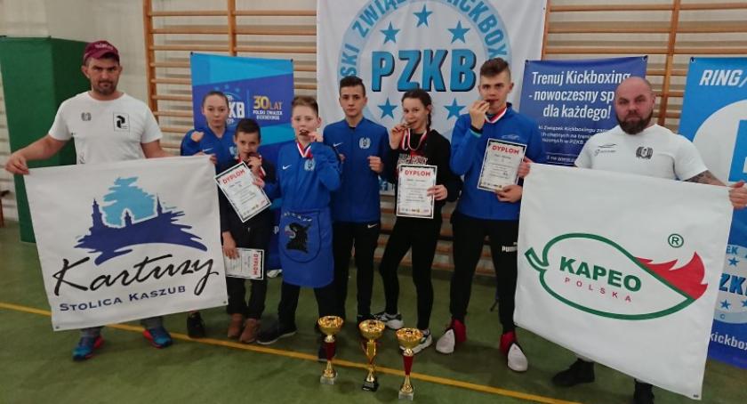 Rebelianci z Kartuz Mistrzami Polski w Kickboxingu kick-light Kadetów