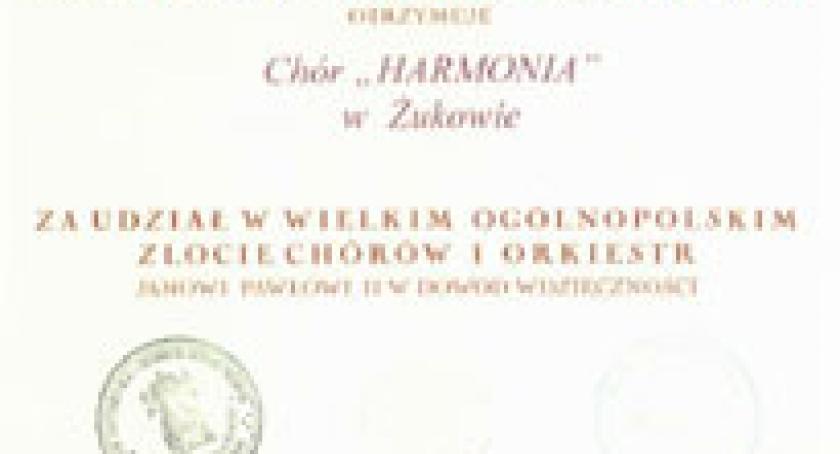 Żukowscy śpiewacy w Wielkopolsce