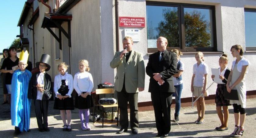 Miechucino. Biblioteka i świetlica po modernizacji