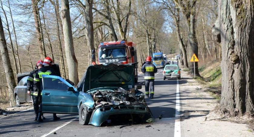 Ręboszewo. Zderzenie trzech pojazdów