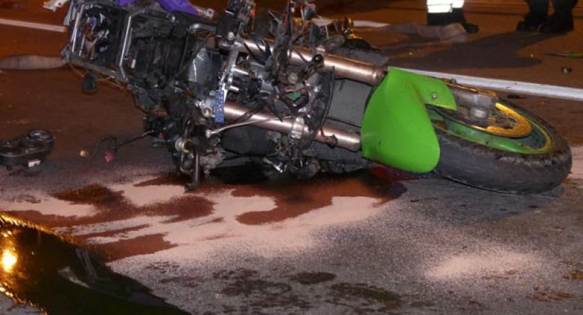 Miszewo. Motocyklista ciężko ranny po zderzeniu z tirem