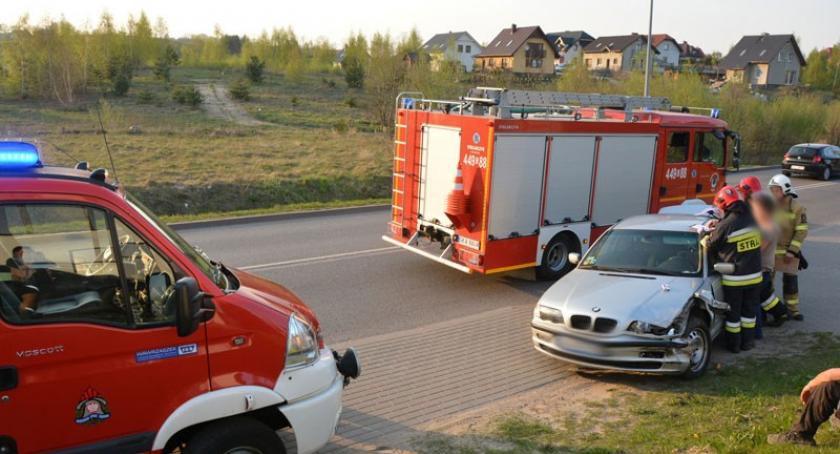 Borkowo. Zderzenie trzech pojazdów