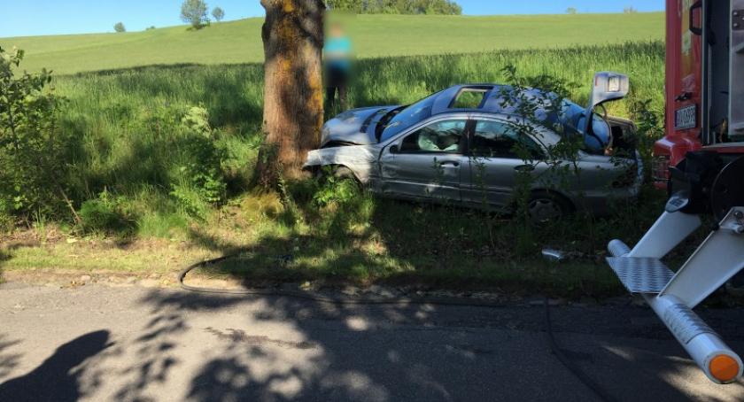 Jedna osoba poszkodowana w wypadku w Zajezierzu