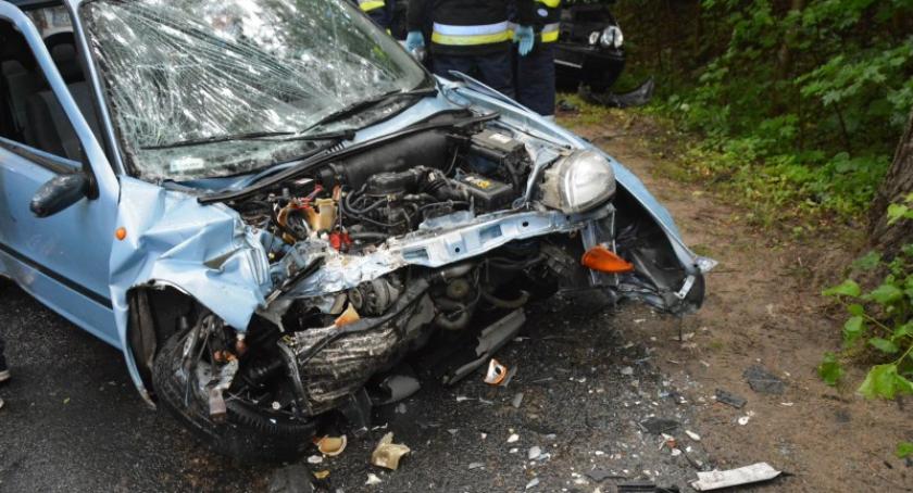 Maks. Wypadek z udziałem czterech pojazdów