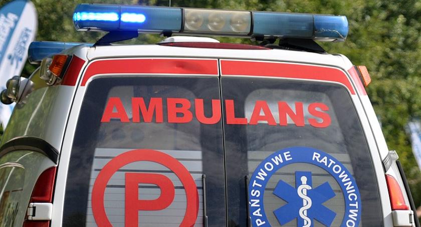 Wypadek w Tuchlinku - troje nastolatków w szpitalu