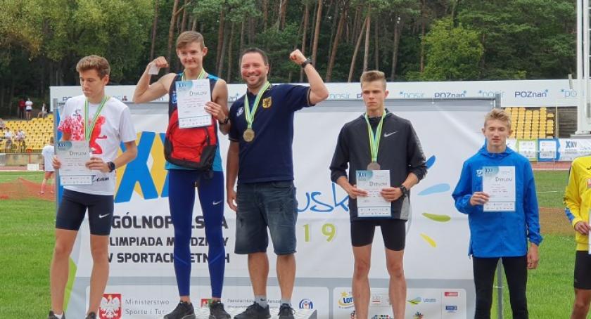 Krzysztof Różnicki złotym medalistą Ogólnopolskiej Olimpiady Młodzieży w Poznaniu