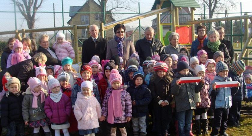Staniszewo. Plac zabaw dla najmłodszych