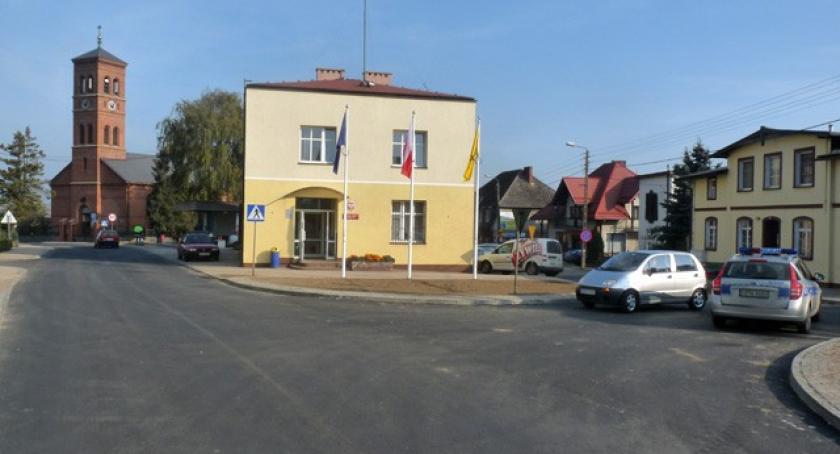 Chmielno. Główne skrzyżowanie gotowe 