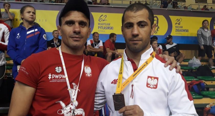 Gevorg Sahakyan na podium Memoriału W. Pytlasińskiego