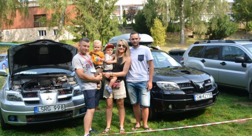 W Wieżycy trwa zlot miłośników mitsubishi