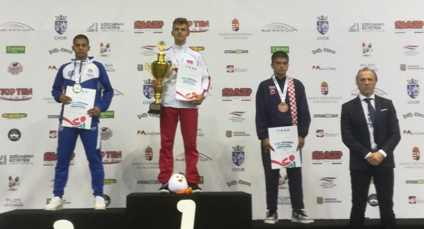 Armin Wilczewski Mistrzem Europy w kickboxingu kadetów