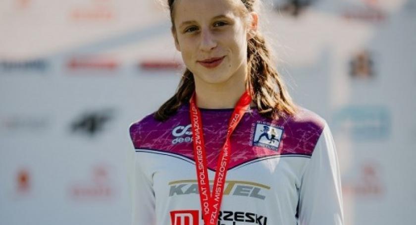 Julia Gruchała Mistrzynią Polski Młodziczek w biegu na 1000m