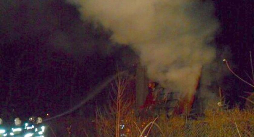 Dwa pożary w sylwestrową noc