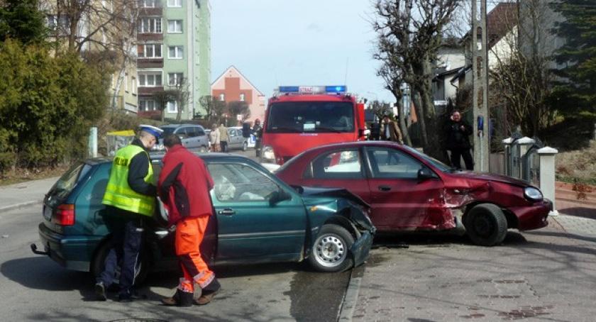 Kartuzy. Zderzenie na Piłsudskiego