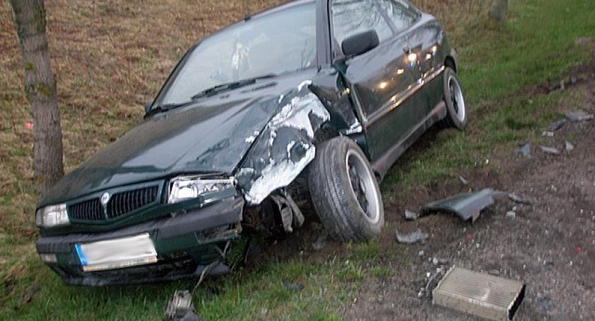 Trasa Żukowo-Kościerzyna. Zderzenie dwóch samochodów