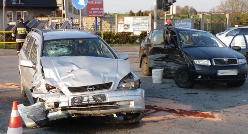Miszewo. Znów wypadek na światłach