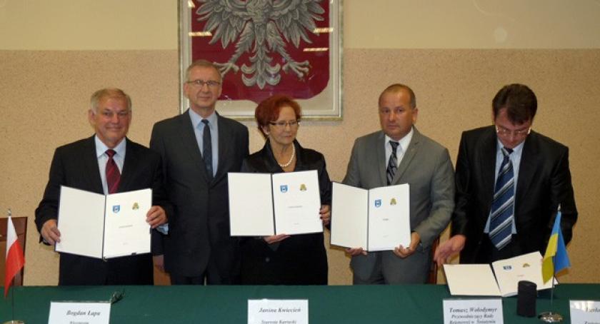 Ukraiński Śniatyń oficjalnie partnerem powiatu kartuskiego