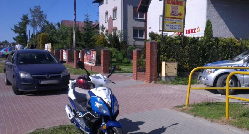 Żukowo. Zderzenie osobówki ze skuterem