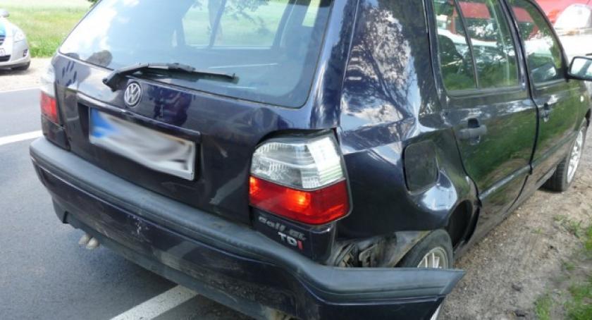 Wypadek pod Sierakowicami - dwie osoby w szpitalu