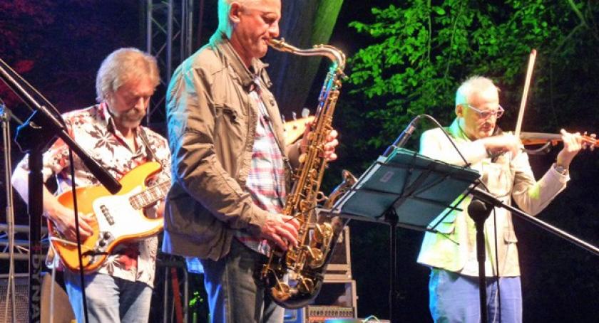 Krzesimir Dębski na pierwszym dniu Jazzu w Lesie