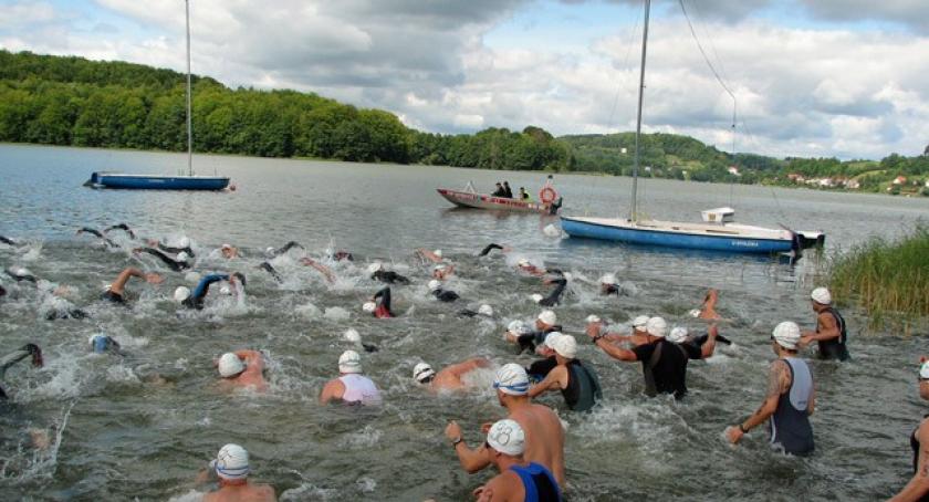 Rekordowa frekwencja na ostrzyckim triathlonie